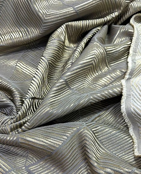 Жаккард геометрия сер\золото