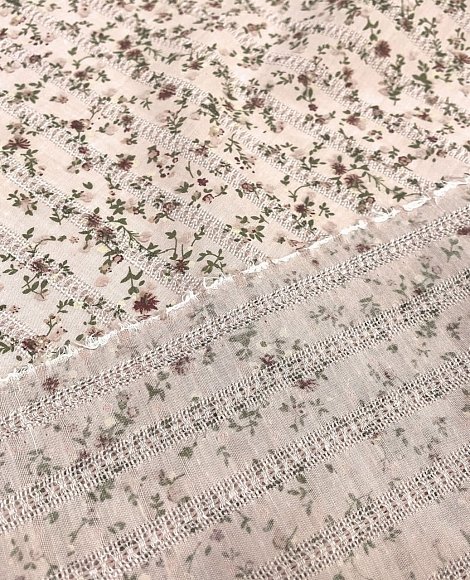 Сорочка ришелье пудра