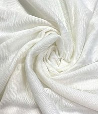 Трикотаж рубчик меланж молоко